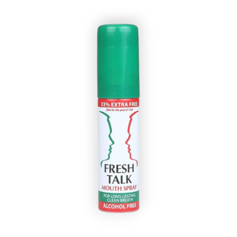 FRESH TALK MOUTH SPRAY 20 ML ALCOHOL FREE (green)