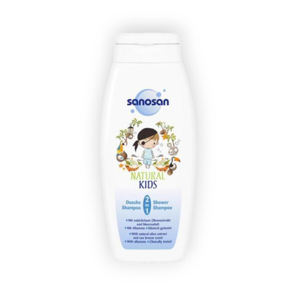 SANOSAN KIDS SHOWER & SHAMPOO NATURAL  250 ML