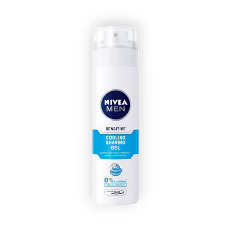 NIVEA COOLING SHAVING GEL SENSITIVE 200ML