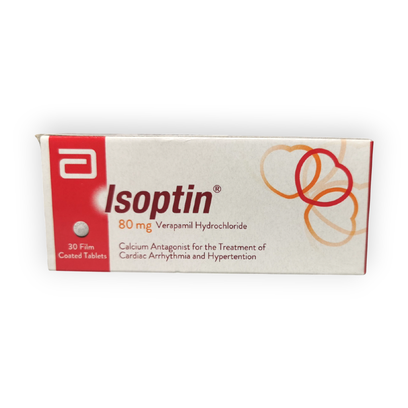 ISOPTIN 80 MG 30 TABLET