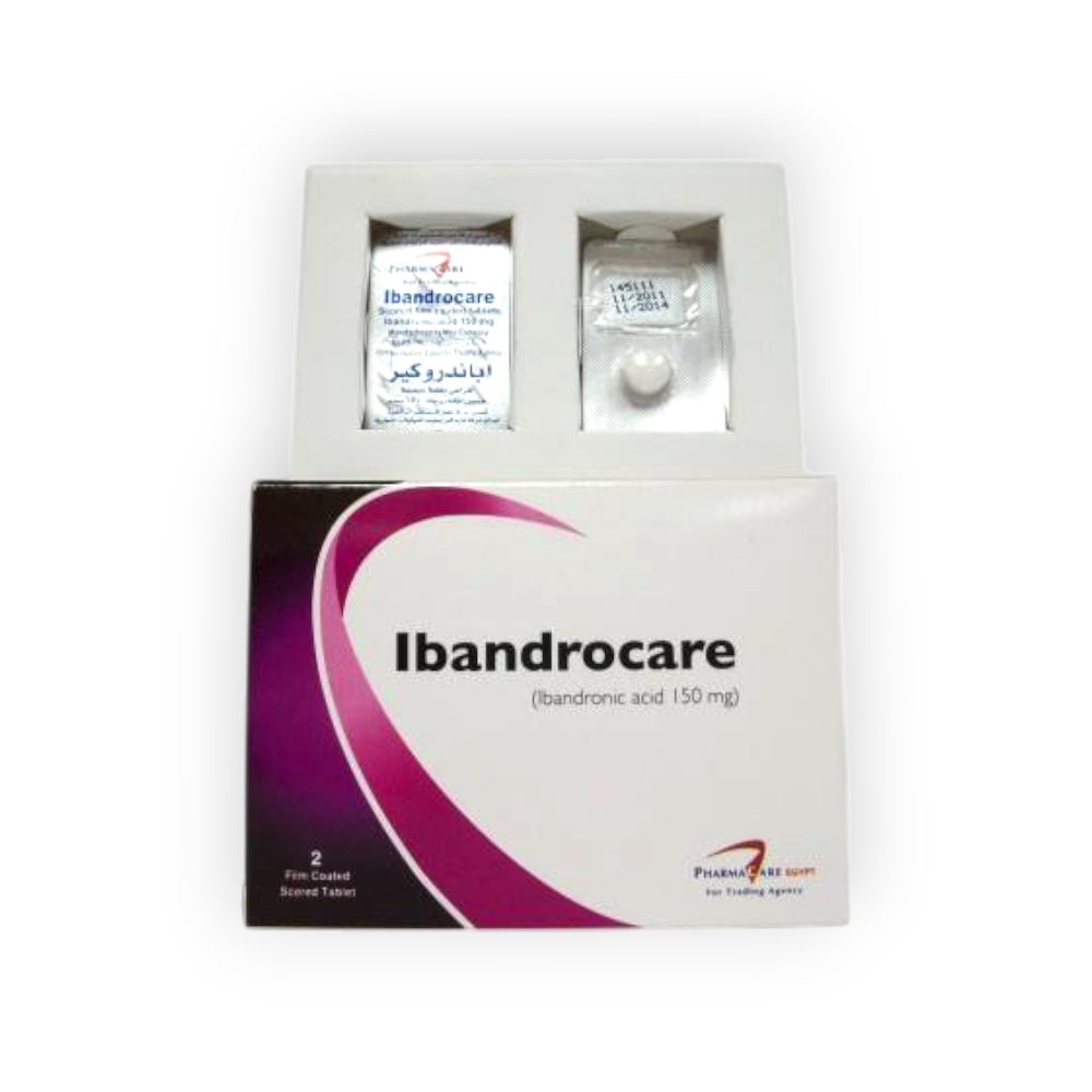 IBANDROCARE  150 MG  2 TABLET