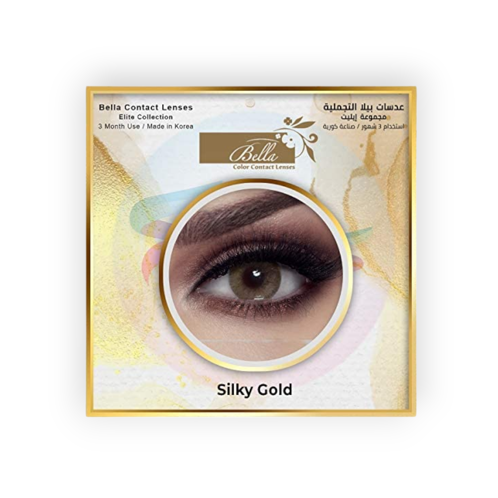BELLA EYE LENSES ELITE SILKY GOLD