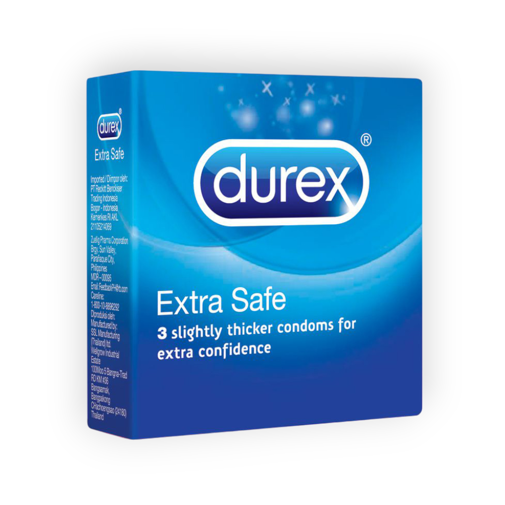 DUREX EXTRA SAFE 3 CONDOMS