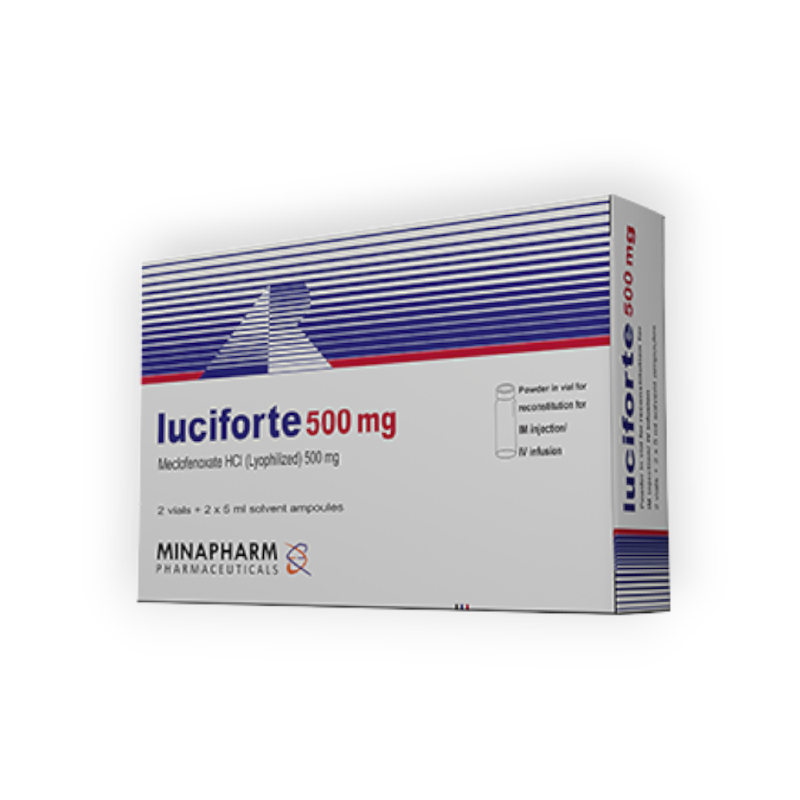 LUCIFORTE 500 MG 2 VIAL
