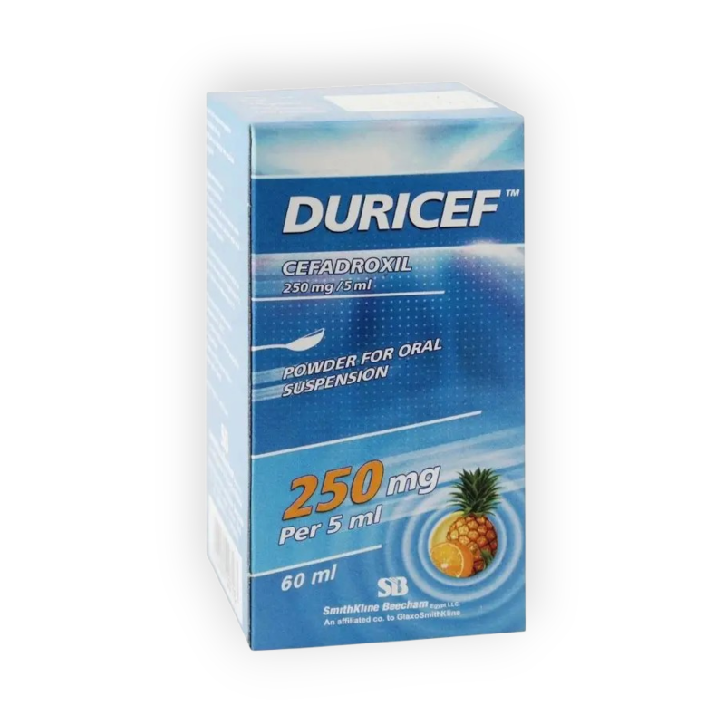 DURICEF 250 MG SYRUP 60 ML
