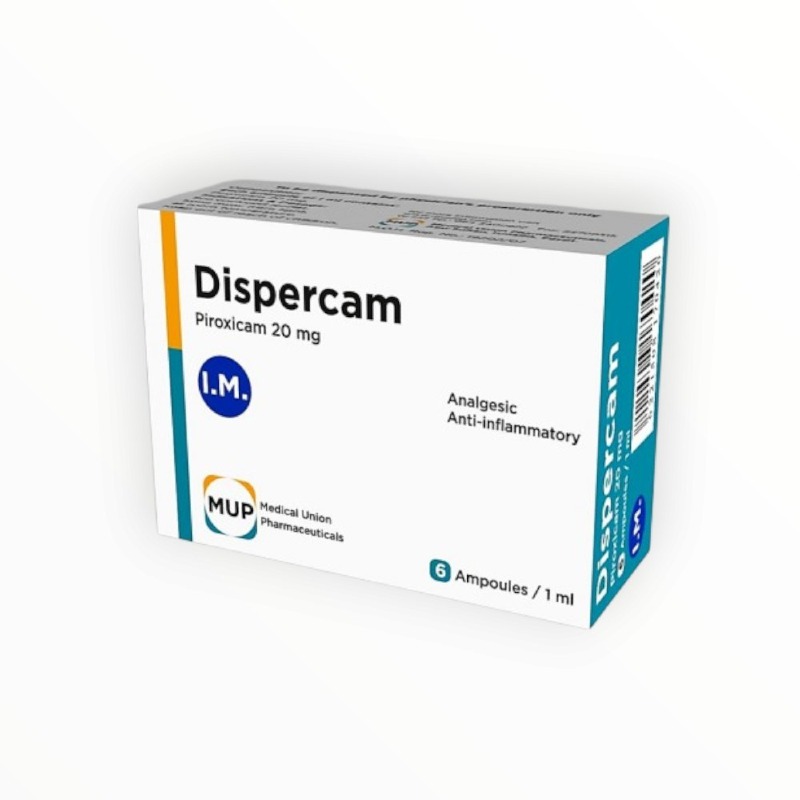 DISPERCAM 20 MG 6 AMPULES