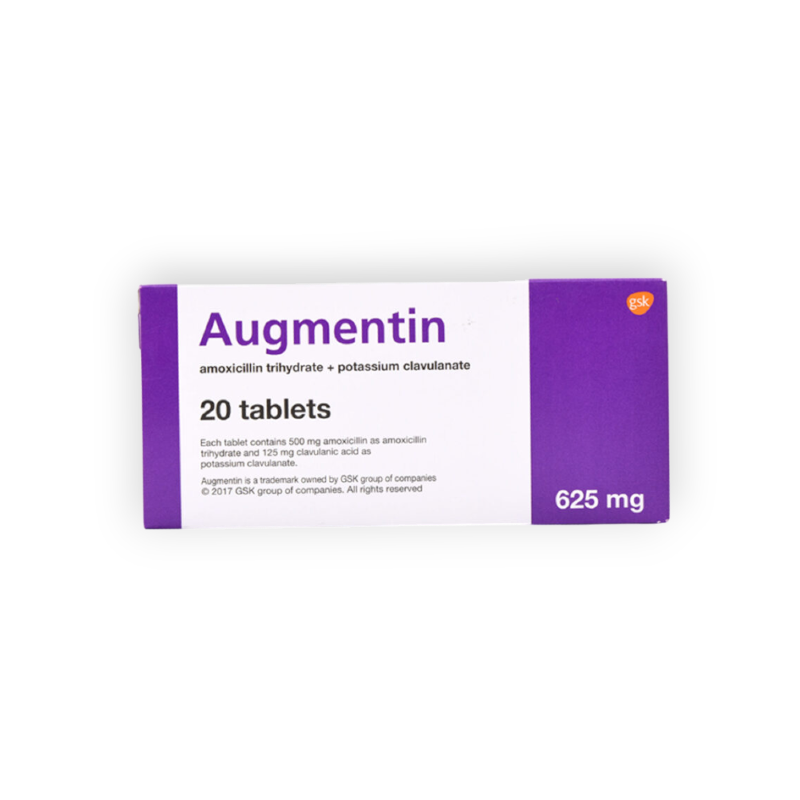 AUGMENTIN  625 MG  14 TABLET