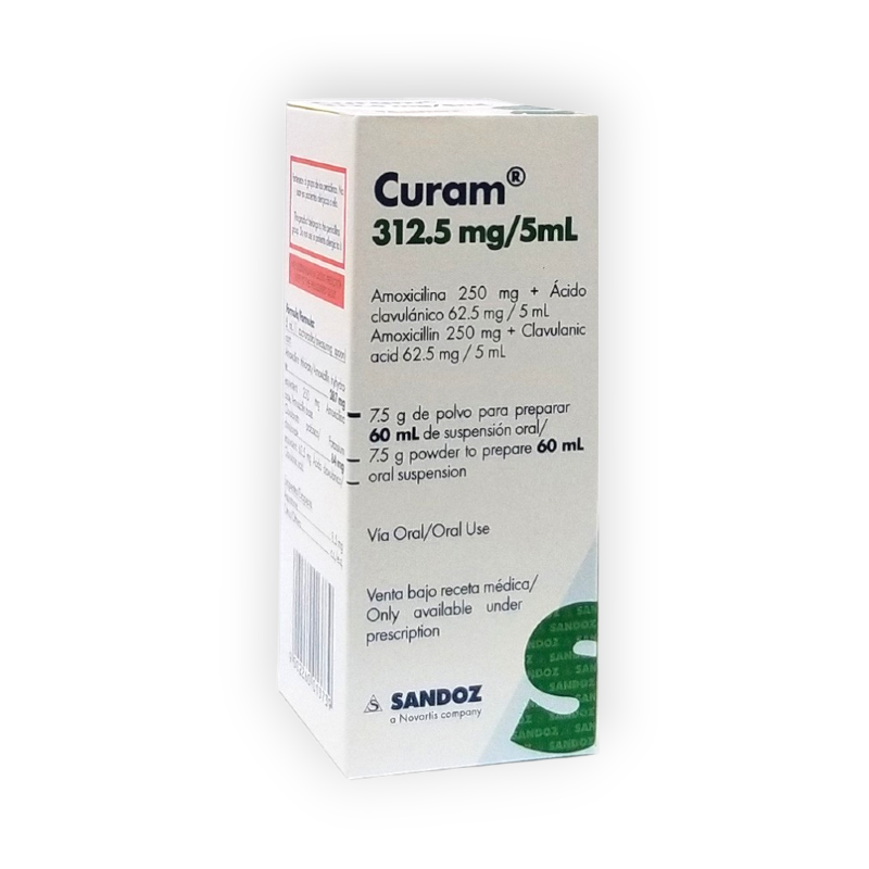 CURAM  SUSPENSION 312.5 MG 75 ML