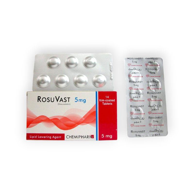 ROSUVAST 5MG 14TABLET