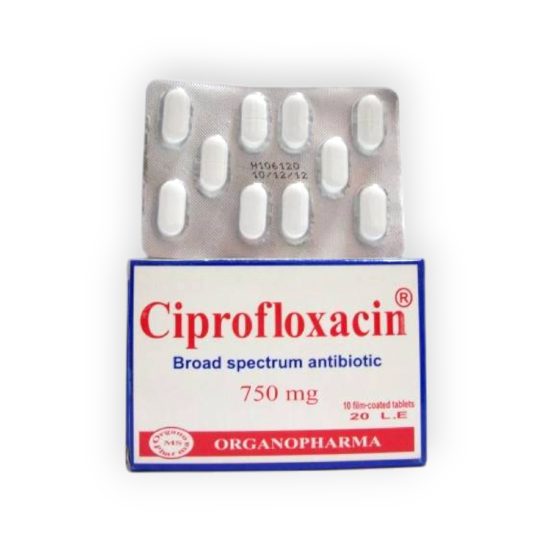 CIPROFAR 750 MG 10 TABLET