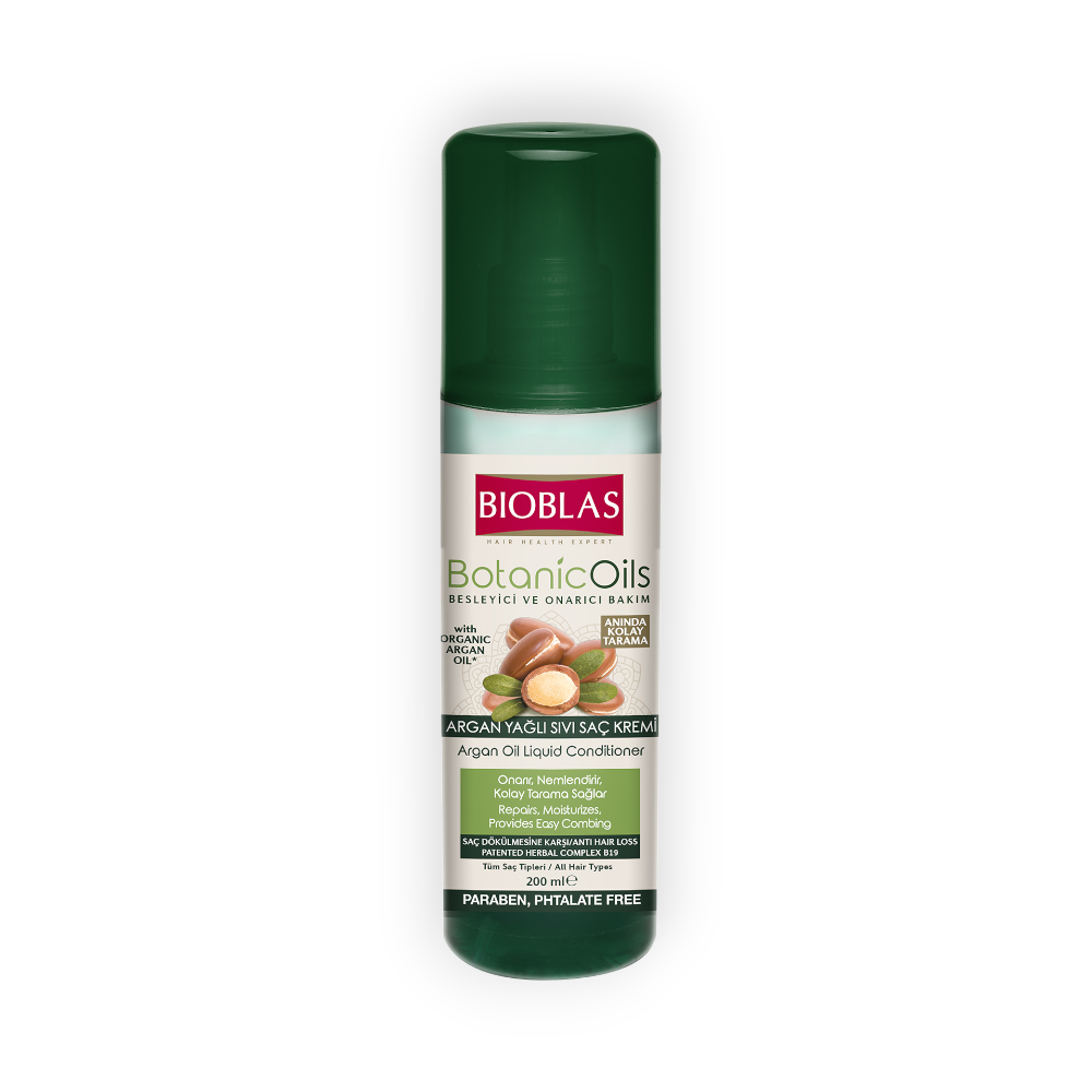 BIOBLAS BOTANIC OILS ARGAN OIL LIQUID CONDITIONER 200 ML