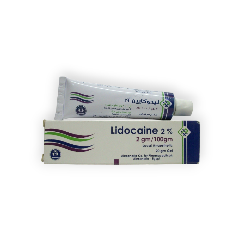 LIDOCAINE 2% GEL 20 GM