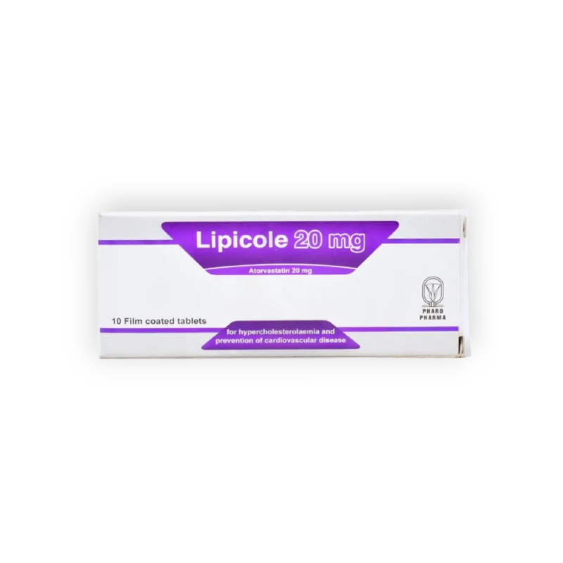 LIPICOLE 20 MG 10 TABLET