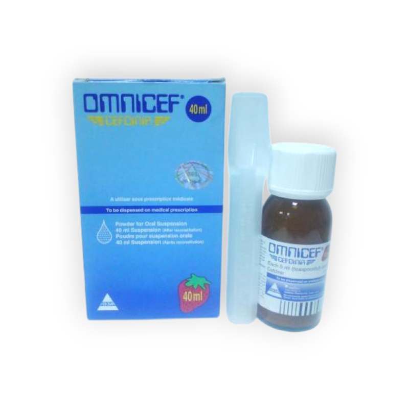 OMNICEF 125 MG/5 ML SYRUP 40 ML