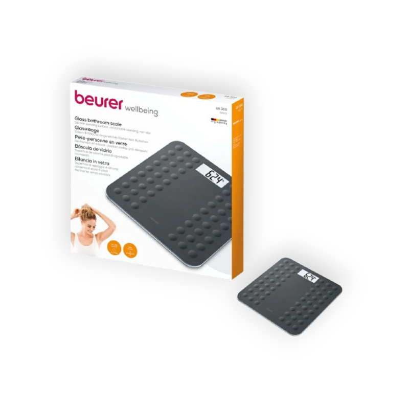 BEURER GLASS SCALE BLACK GS300