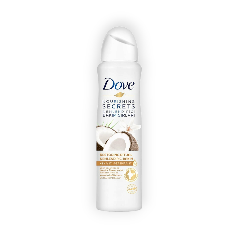 DOVE COCONUT&JASMINE FLOWER SPRAY 150ML