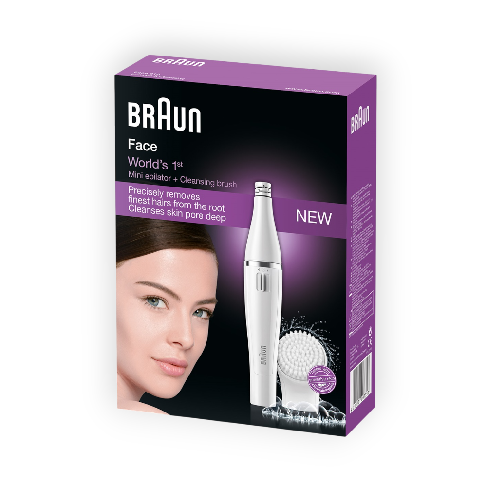 BRAUN FACE SPA FACIAL EPILATOR & CLEANCING BRUSH