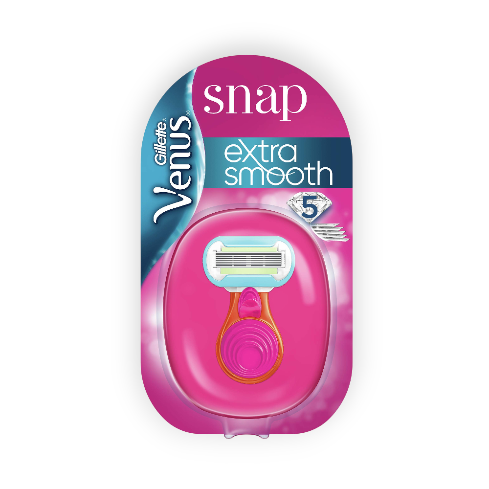 GILLETTE VENUS SNAP PINK 5 BLADES