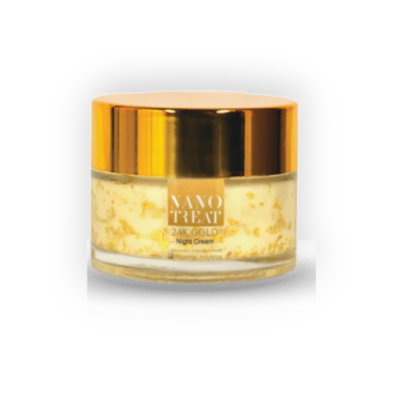 NANO TREAT 24K GOLD NIGHT CREAM 50GM