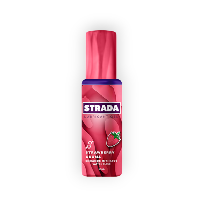 STRADA STRAWBERRY LUBRICANT GEL 75ML