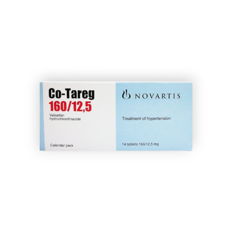 CO TAREG 160 / 12.5 MG 14 TABLET