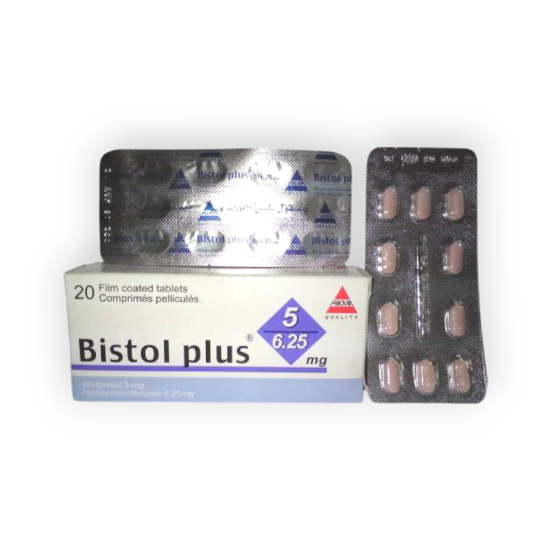 BISTOL  PLUS  5 / 6.25 MG 20 TABLET