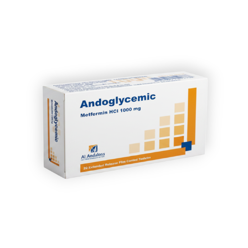 ANDOGLYCEMIC 1000 MG 20 TABLET