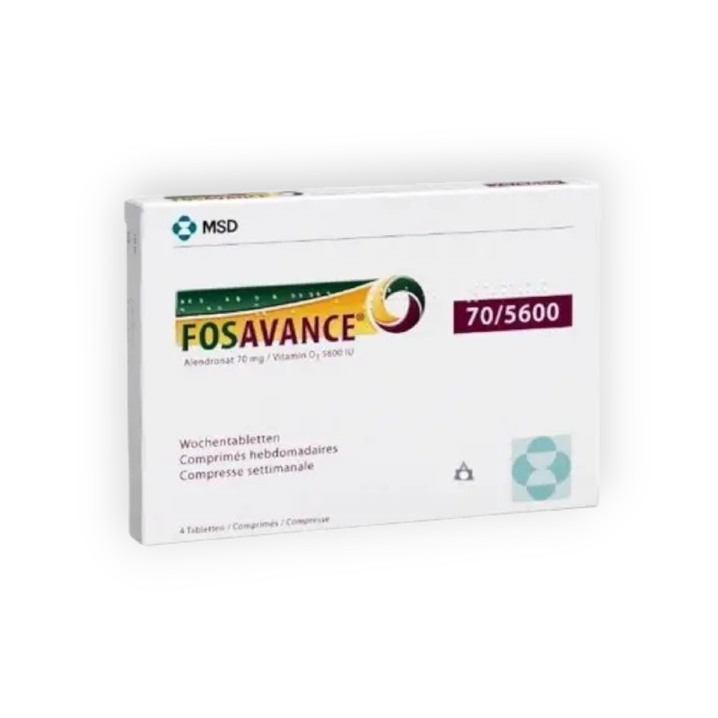 FOSAVANCE 70 MG 2 TABLET