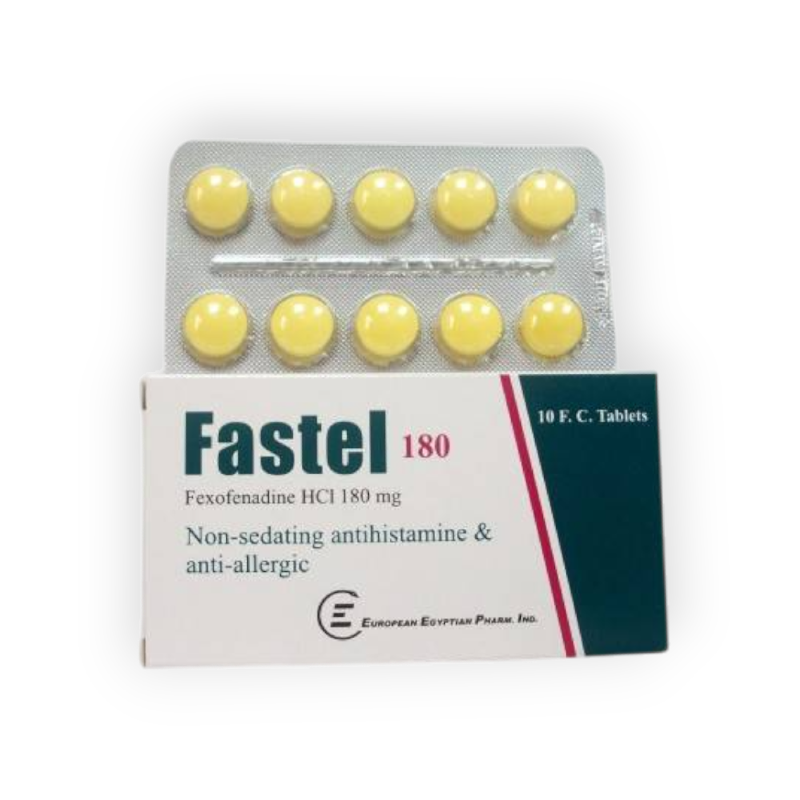 FASTEL 180 MG 10 TABLET