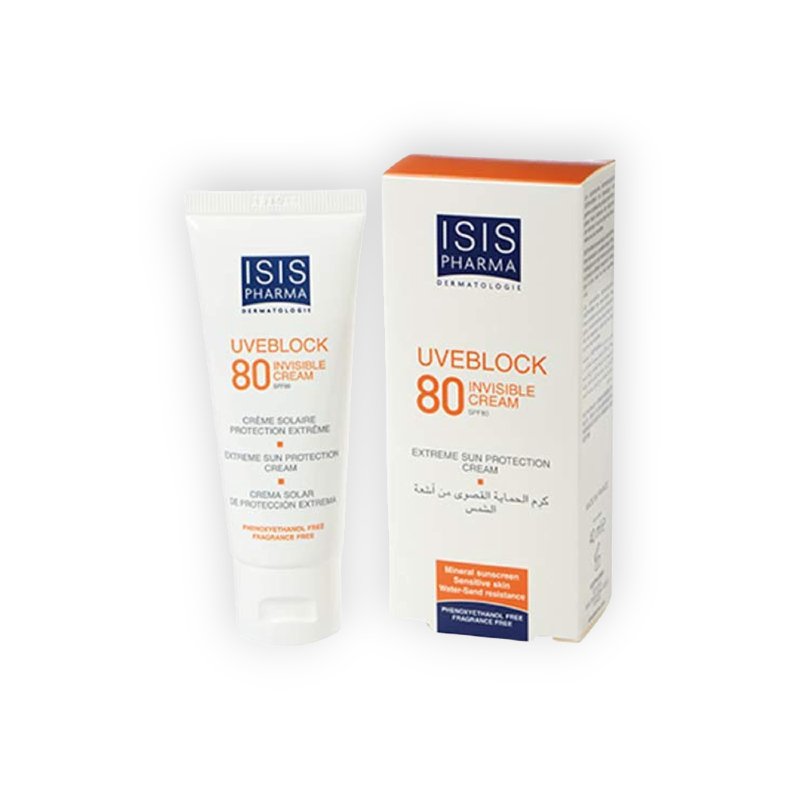 ISIS UVEBLOCK 80 INVISIBLE CREAM 40ML