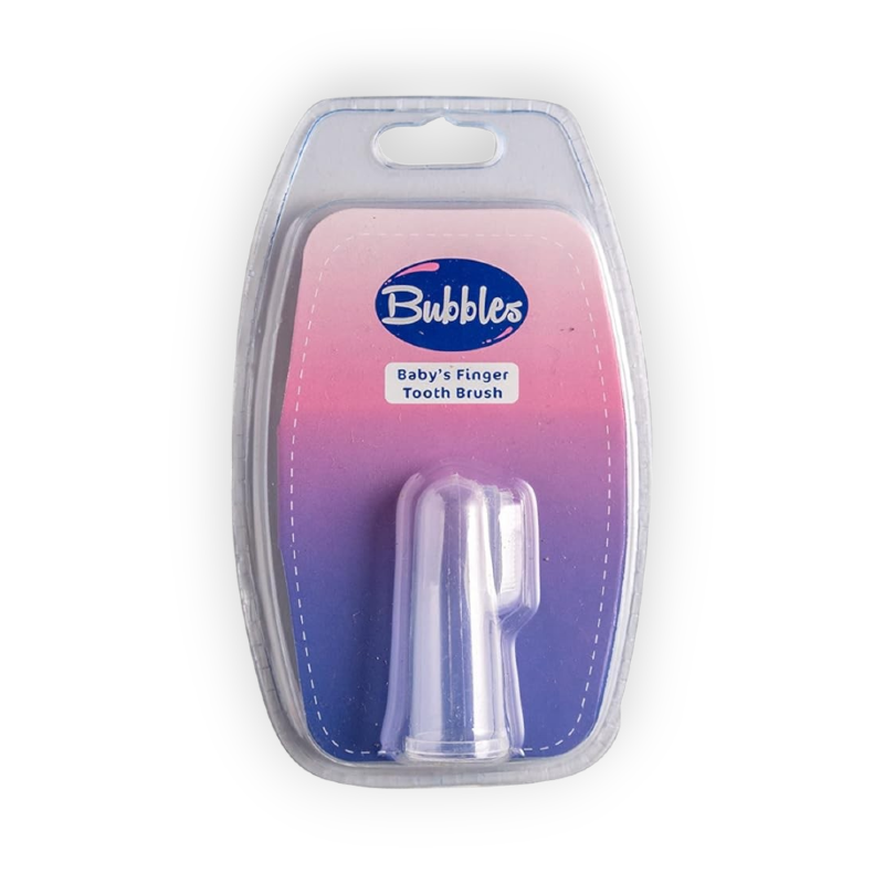 BUBBLES BABYS FINGER TOOTH BRUSH 8249