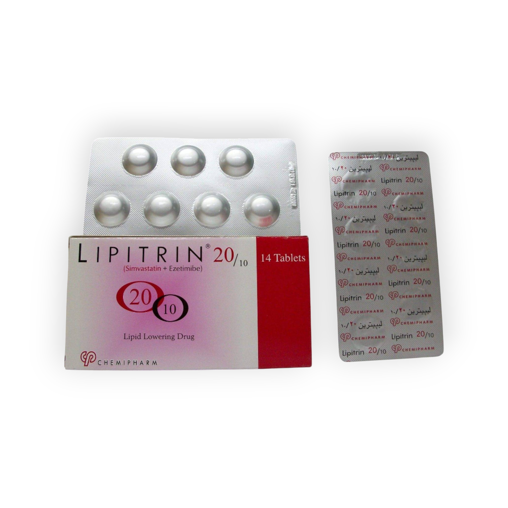 LIPITRIN 20/10 MG  14 TABLET