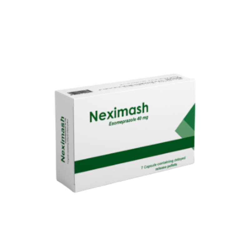 NEXIMASH 40 MG 7 CAPSULES