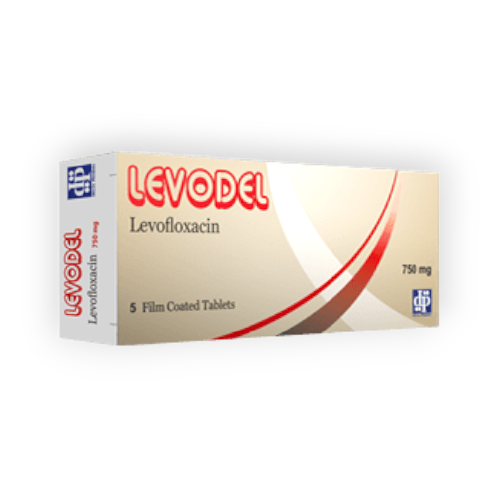 LEVODEL 750 MG 5 TABLET