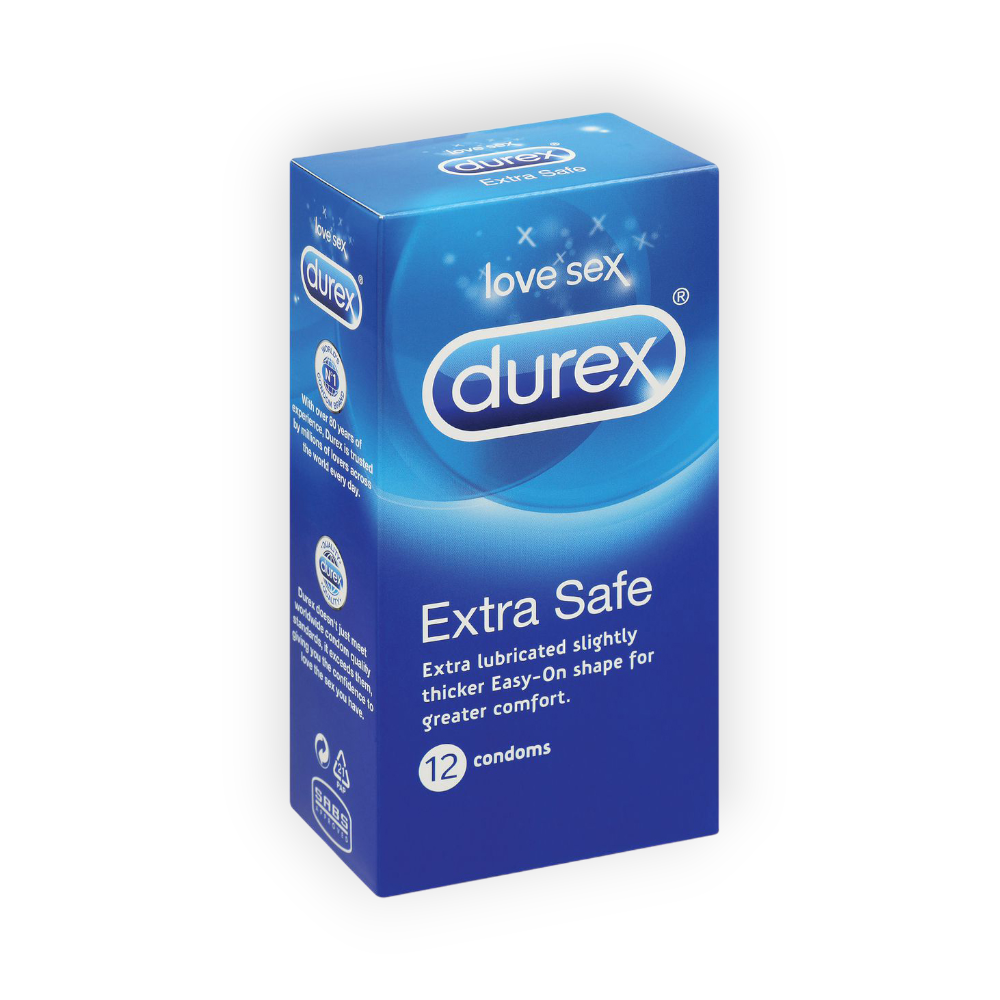 DUREX CONDOM EXTRA SAFE 12CONDOM