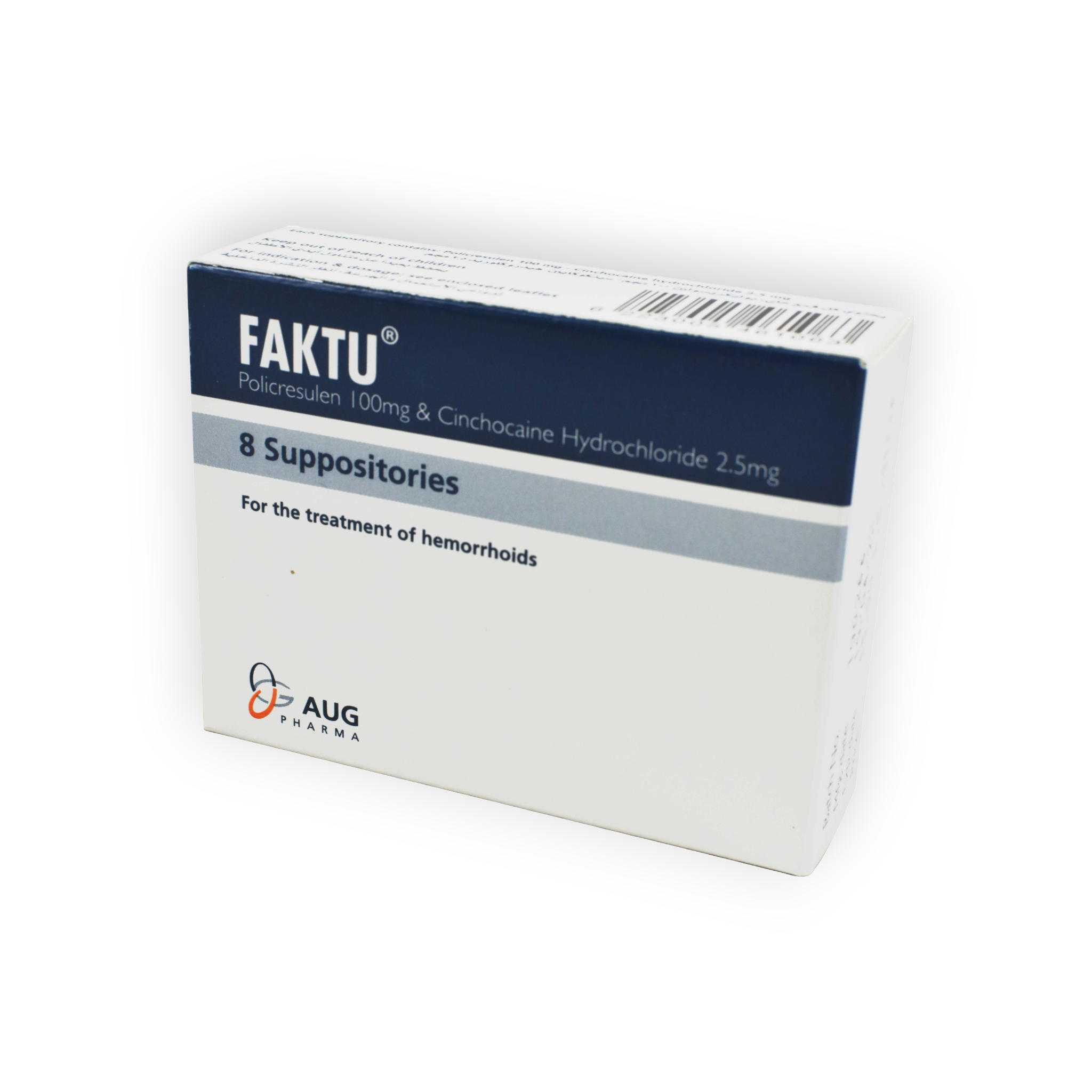 FAKTU 8 SUPPOSITORIES