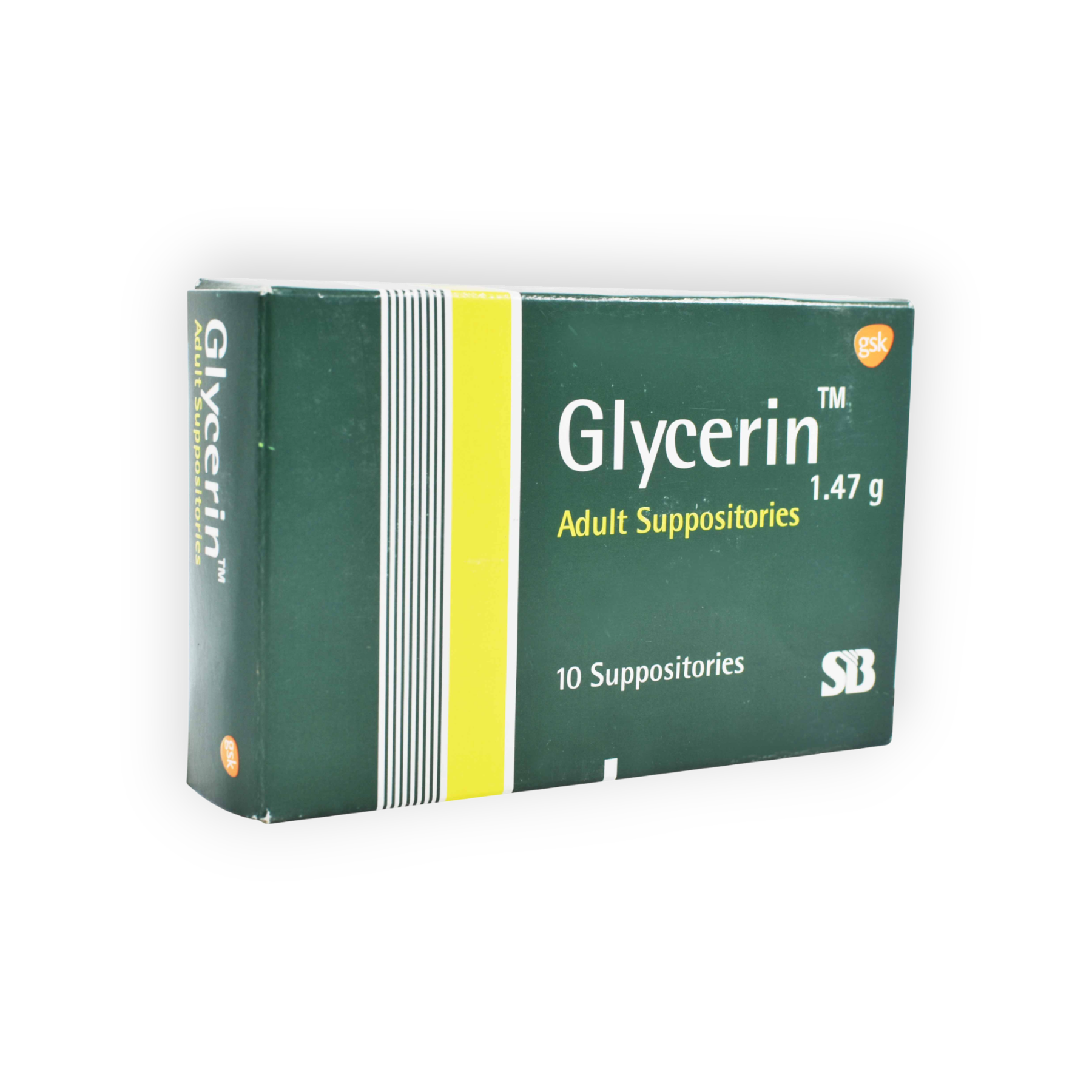 GLYCERIN ADULT 10 SUPPOSITORIES