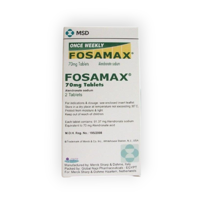 FOSAMAX 70 MG 2 TABLET