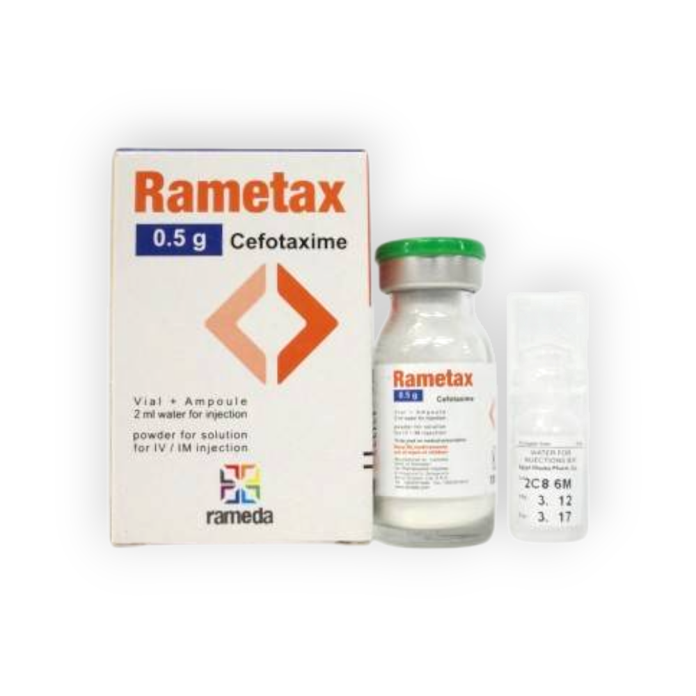 RAMETAX 0.5 MG IV / IM VIAL