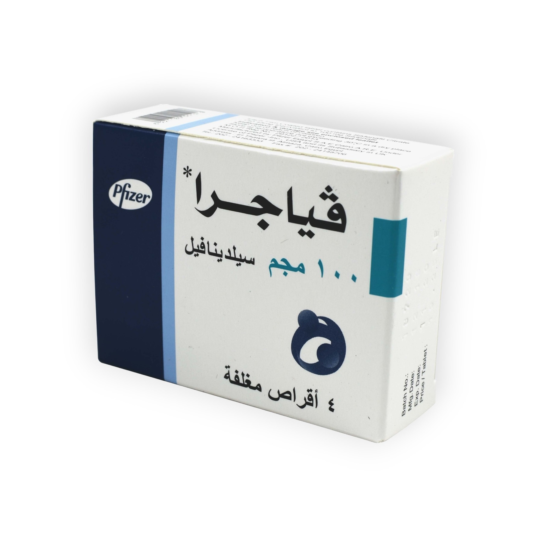 VIAGRA 100 MG 4 TABLET