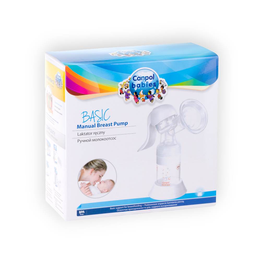 CANPOL BABIES MANUAL BREAST PUMP (12/205)
