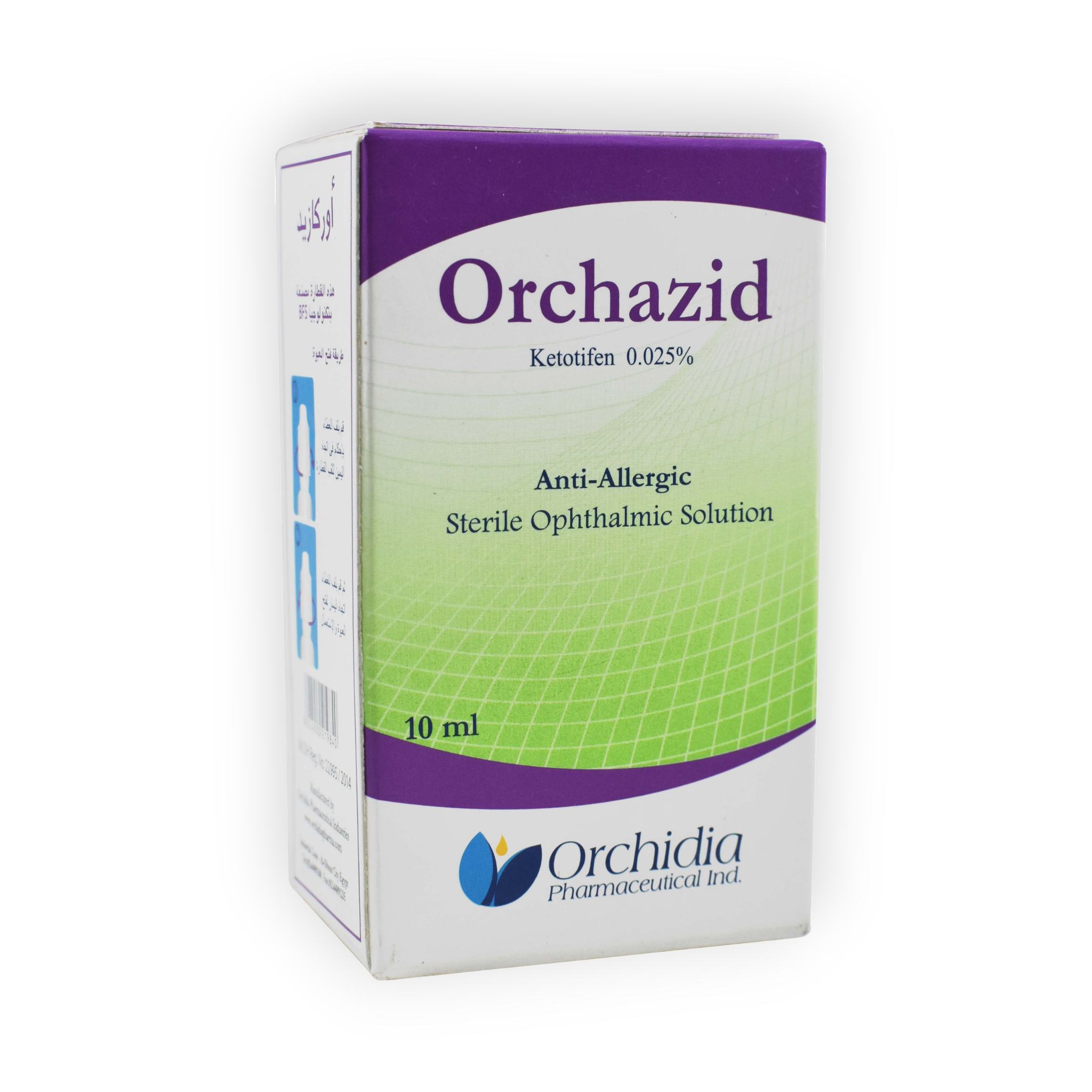 ORCHAZID EYE DROPS 10 ML
