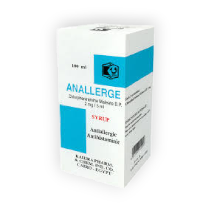 ANALLERGE 100 ML SYRUP