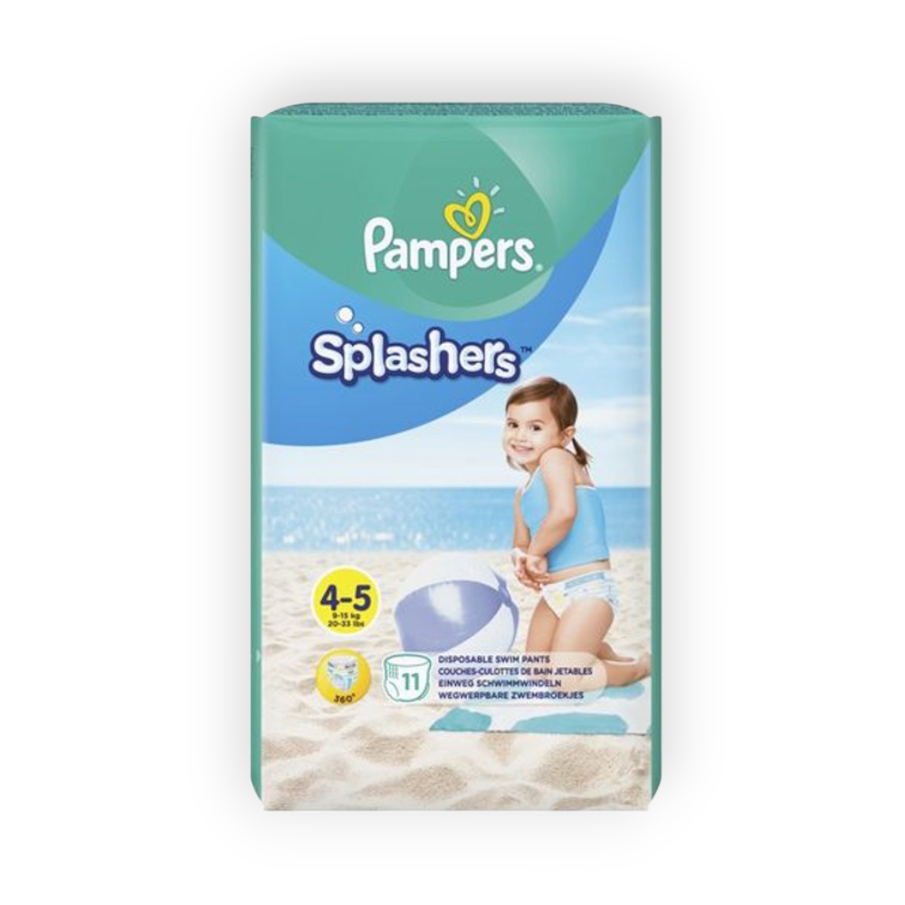 PAMPERS SPLASHERS (4-5) 11 piecesNEW