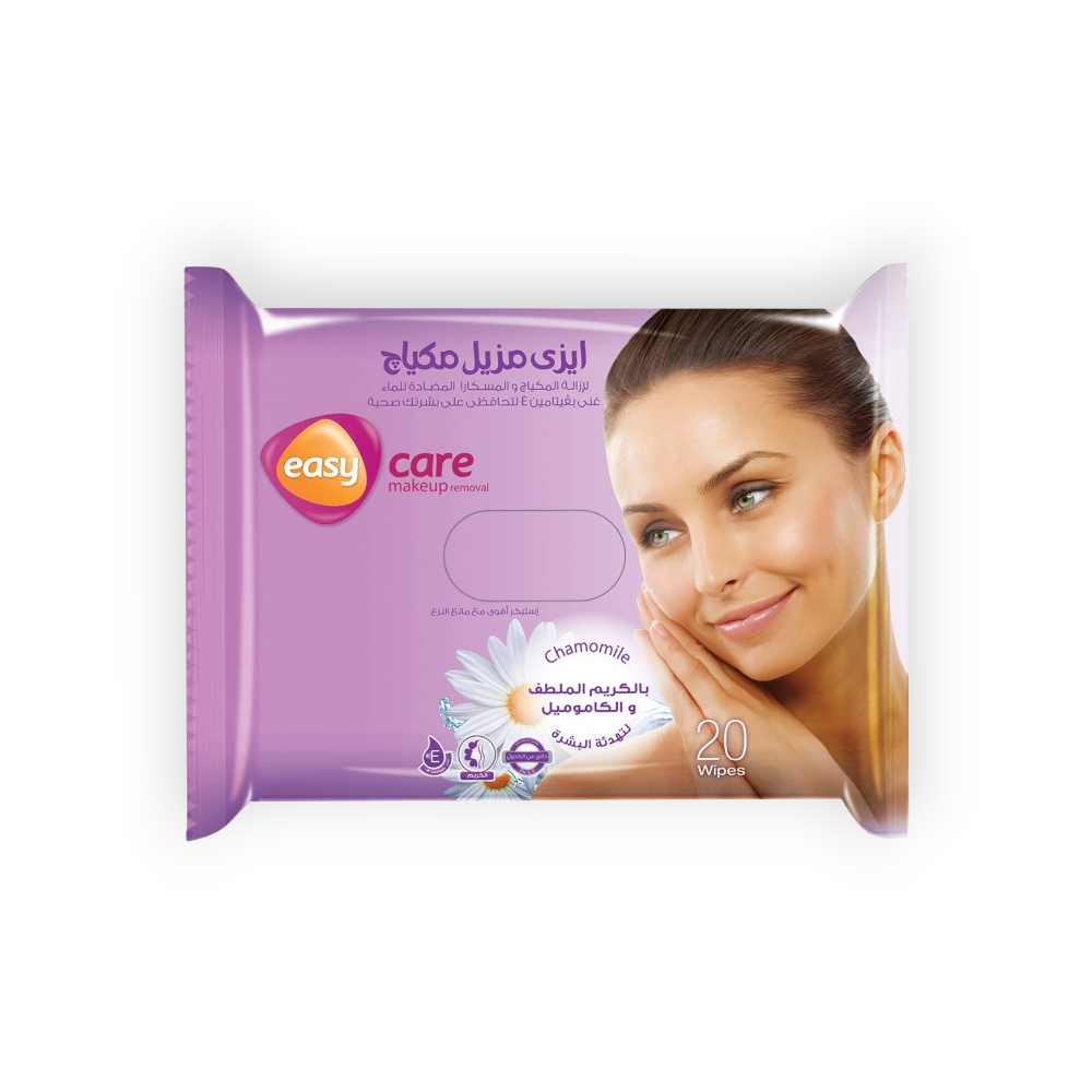 EASY CAR MAKE UP REMOVAL CHAMOMILE 20WIPES
