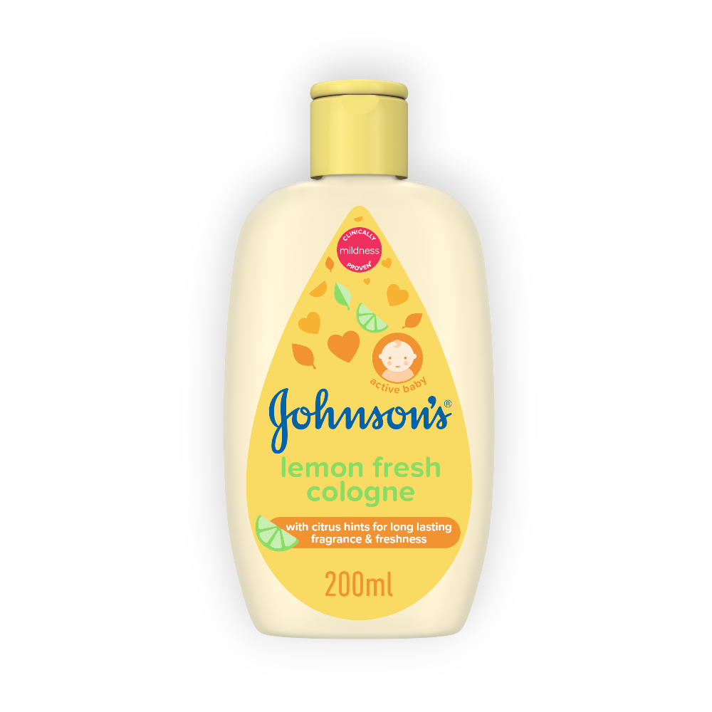 JOHNSON BABY COLOGNE LEMON 200 ML