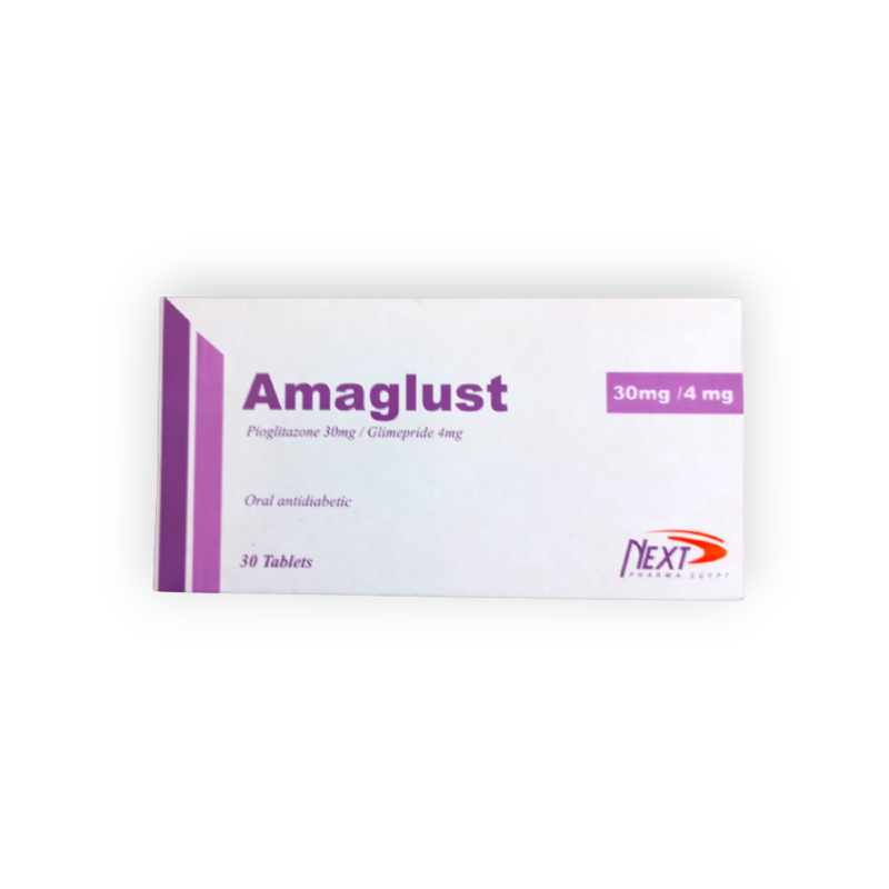 AMAGLUST 30 MG /4 MG 30 TABLET