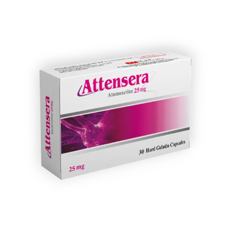 ATTENSERA 25 MG 30 CAPSULES