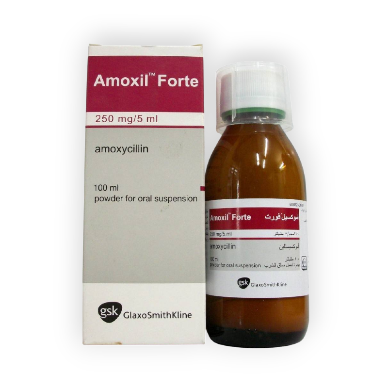 AMOXIL FORTE 250 MG SYRUP 100 ML