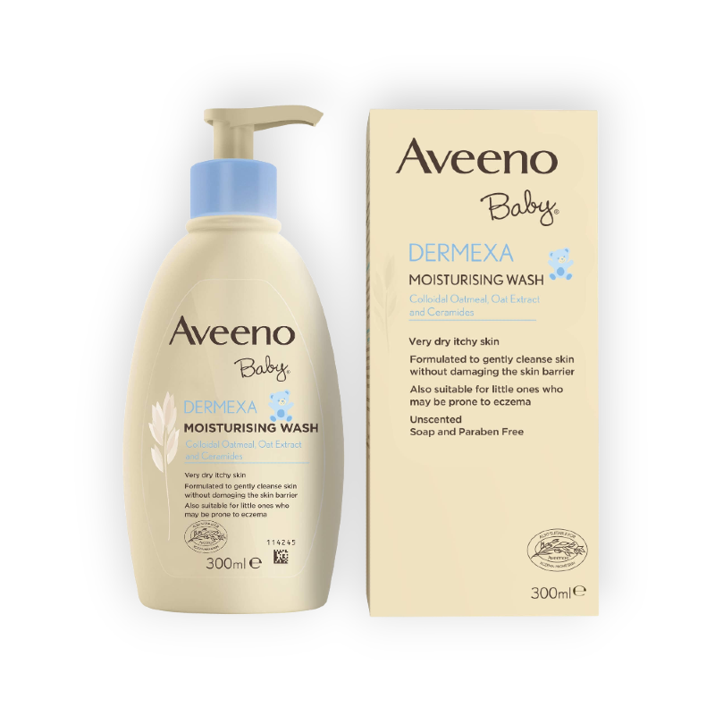 AVEENO BABY DERMEXA MOISTURISING WASH 300ML
